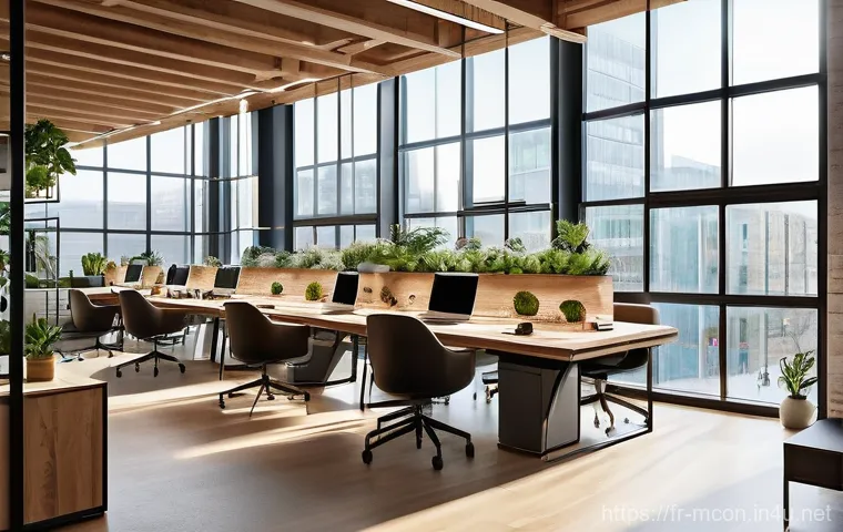 컨설턴트의 성과 관리 방법 - **Prompt:** A young, ambitious consultant, wearing smart business attire, is seated at a sleek, mini...