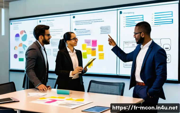 컨설팅 기업 선택 팁 - **Prompt 1: Collaborative Strategic Planning with Digital Tools**
    "A diverse group of 6-8 profes...